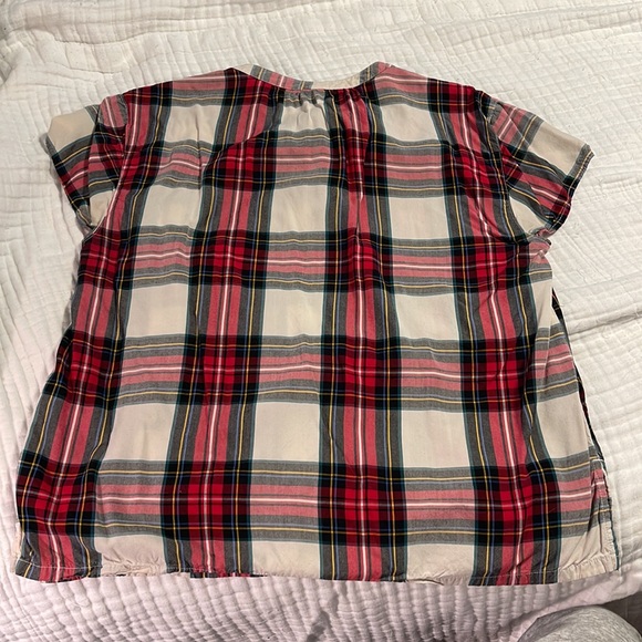 EUC tartan plaid button down shirt - medium - Picture 2 of 7